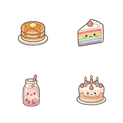 Mochi Dessert Friends Emoji