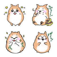 Happy life of Ponko emoji