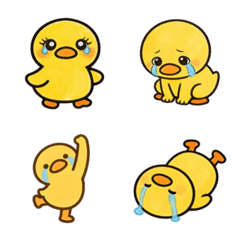 萌萌小黃鴨眼淚情緒全開版(40組)