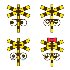 The Railroad Crossing Emoji