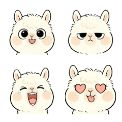 可愛草尼馬-卡通-表情貼