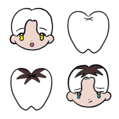 Healthy and Cavity Tooth Twins