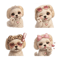 JK Dog reaction emojis