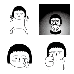 Interesting sticker(Emoji4)