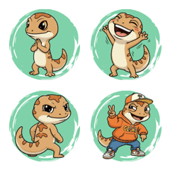 黏黏守宮 (綠) Ver.2