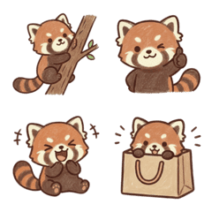ちびちびレッサーパンダ