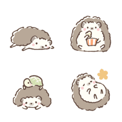 Lazy Hedgehog: Every Day Life Emoji 3