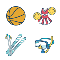 かわいい趣味の絵文字です! 02