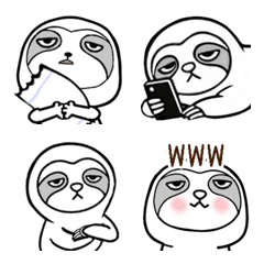 "A listless sloth & a silent shoebill"