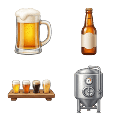 various beers Emoji