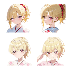 Kimono Beauty Emojis