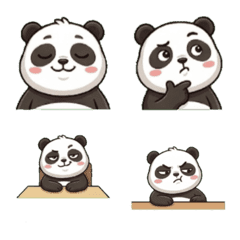 ★可愛貓熊★ 吃貨表情