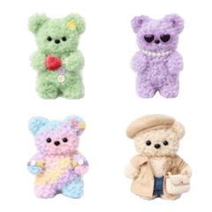 Fluffy Moru Doll Collection