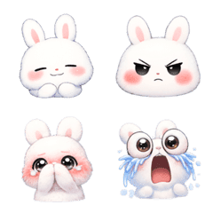 An adorable rabbit that is healing