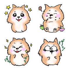 Happy life of Ponko emoji ver.2