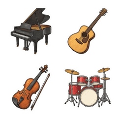 All Kinds of Musical Instrument Emojis