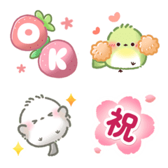 Spring Cute Bird Emojis for Everyday