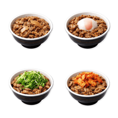 Sticker-style food-Emoji