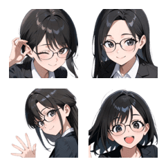 Glasses Office Junior Emojis