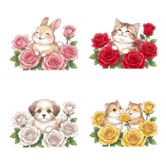 萌寵花花繪文字