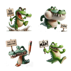 鱷魚先生懶得理你