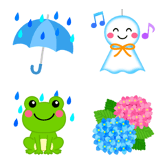 Rainy Season_Colorful Animated Emoji