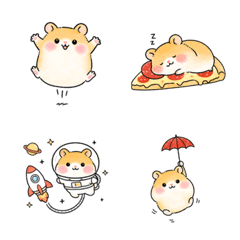 撿了一塊起司放進百寶箱