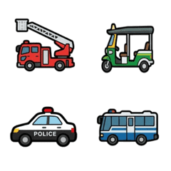 Working Vehicle Emojis