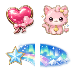 【夢幻可愛 ♡ 全年適用】表情符號 ♪