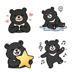 可愛的小熊表情符號