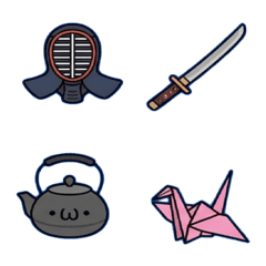 Martial Arts & Japanese Culture Emojis