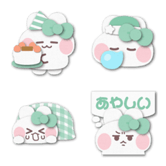 Ushagi!!sticker4 green