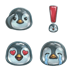 澎澎企鵝反應表情包