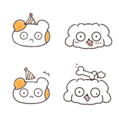 Hamuta Stickers: Friends Edition