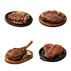 Realistic steak-Emoji