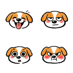 表情很多的狗勾