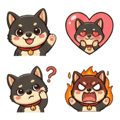 活力台灣犬：超萌無字百搭表情包