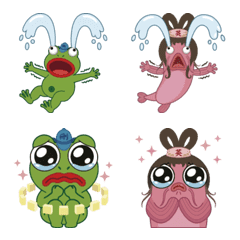 刪伯蛙與英鮐鯰