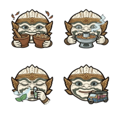 Thai emoji of Khon Mahanun