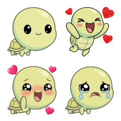 Gentle Turtle Daily Emojis