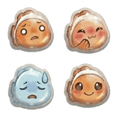 Clownfish Puffy Emoji 40pcs