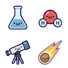 Experimental Science & Astronomy Emojis