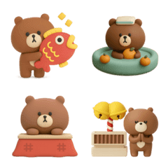 3D natural bear Emoji 2027 resale