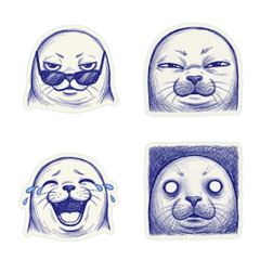 廢紙動物園：海豹的無字嗆人顏藝