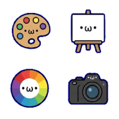 Creative Art, Literature, Photo Emojis