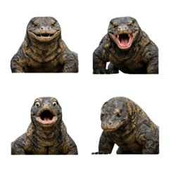 Komodo dragon 2-Emoji