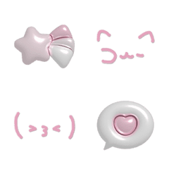 Puffy Pink Emojis