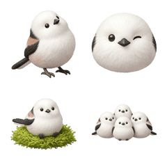 Long-tailed Tit  Emoji