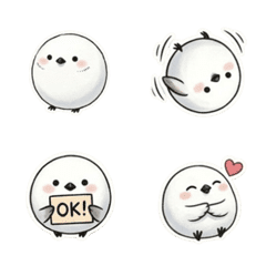 Manmaru Animals (Round Long-tailed Tit)