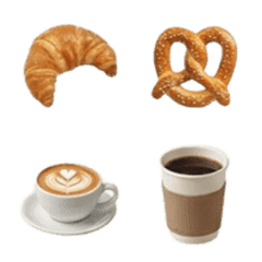 Cute Cafe style emoji